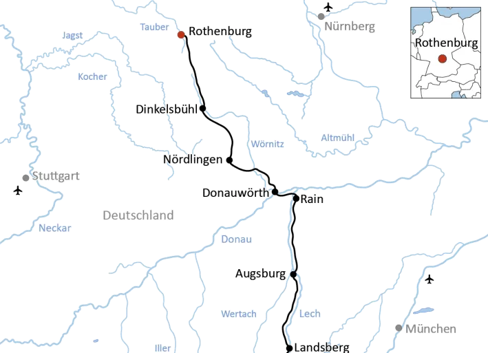 Radreise auf der Romantischen Straße