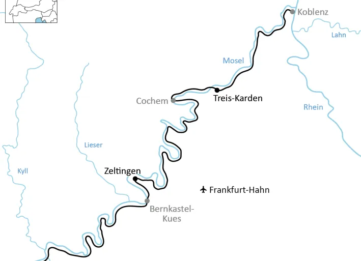 Wochenend-Radtour Mosel