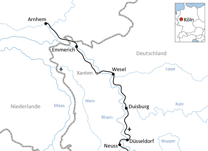 Radtour am Niederrhein
