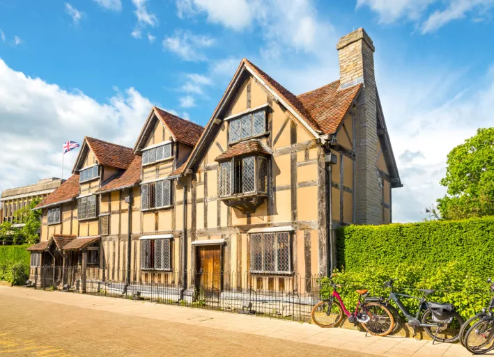 Shakespeare's Geburtshaus in Stratford
