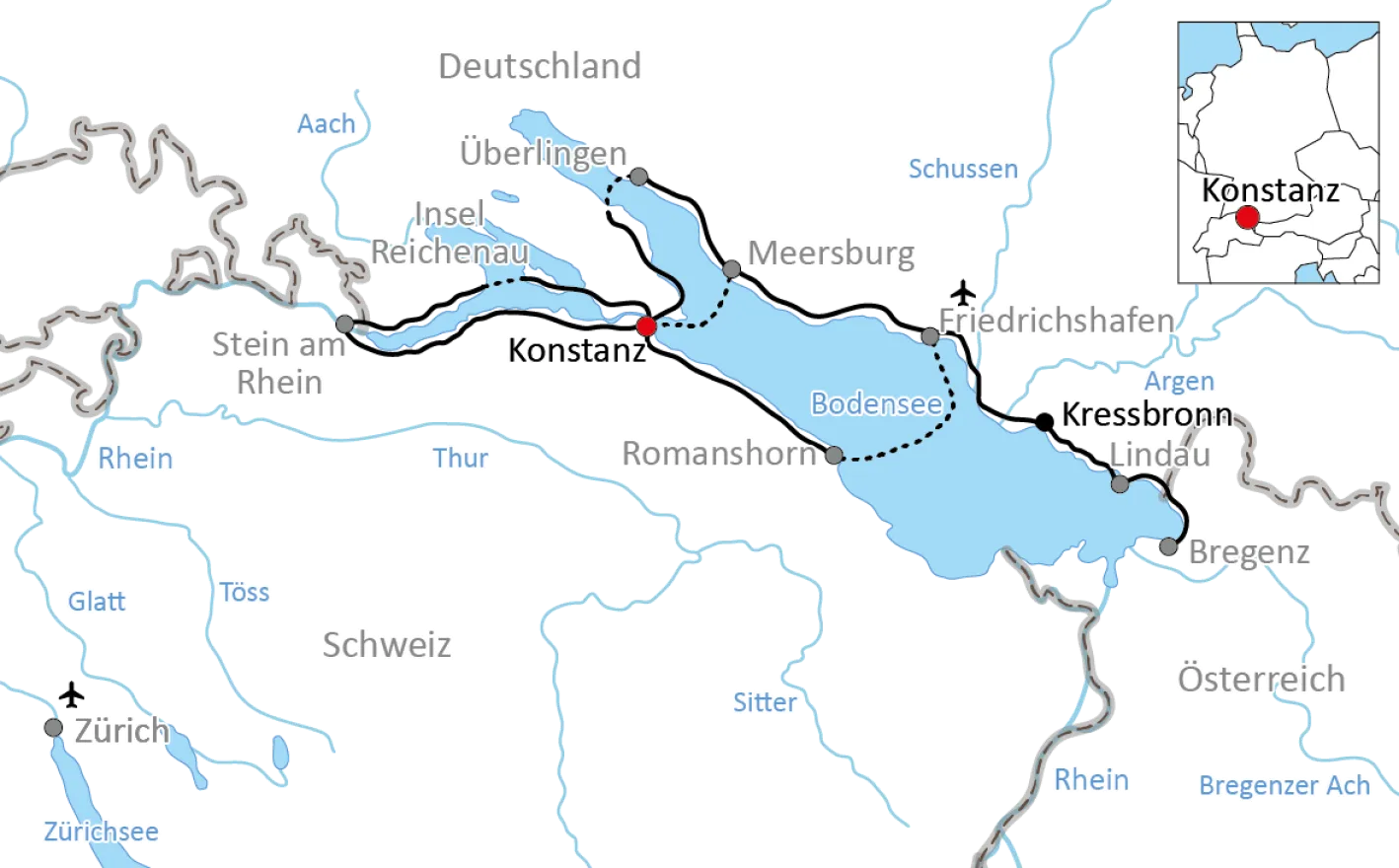 Aktivurlaub am Bodensee