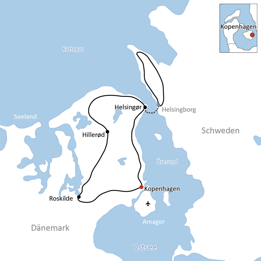 Radtour in Dänemark