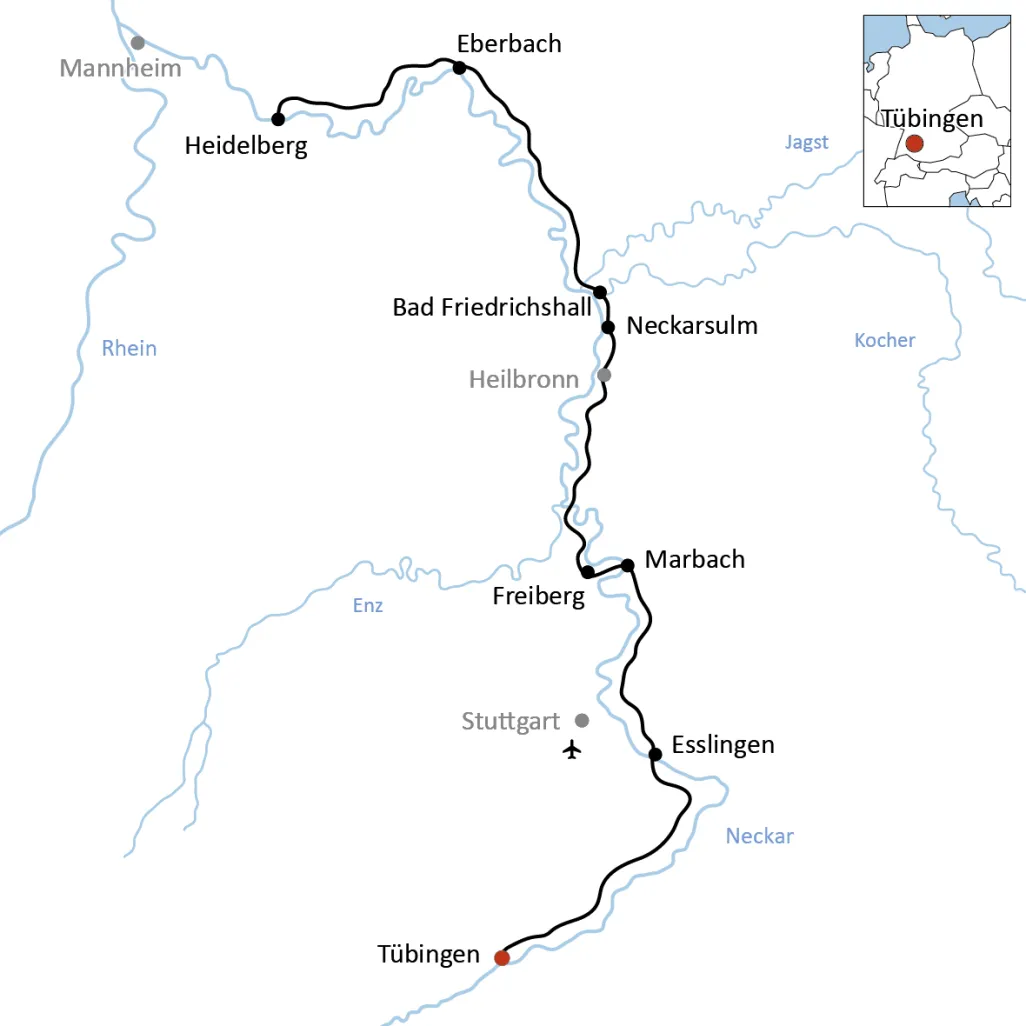 Der Neckartal-Radweg