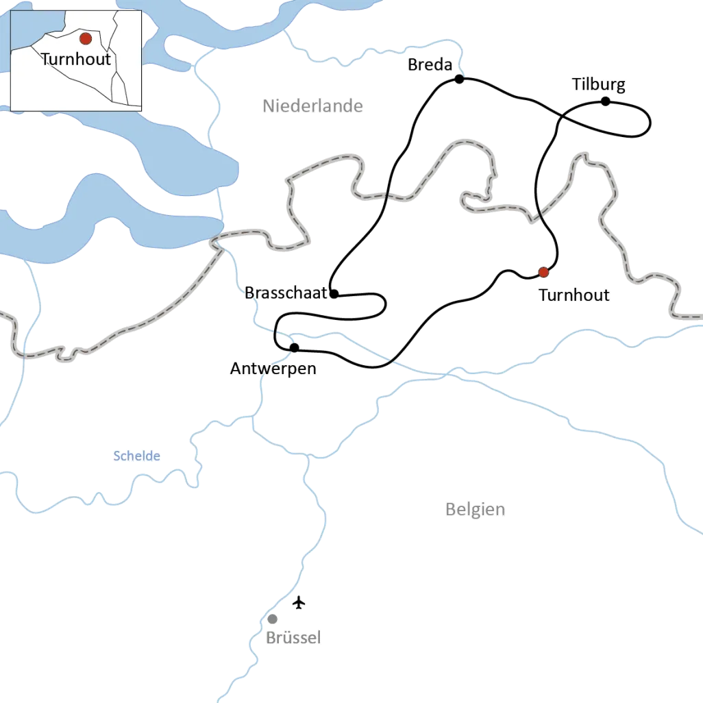 Radtour auf der Trappisten-Route