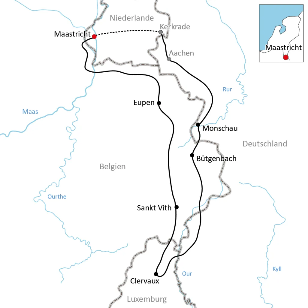 Der Vennbahn-Radweg