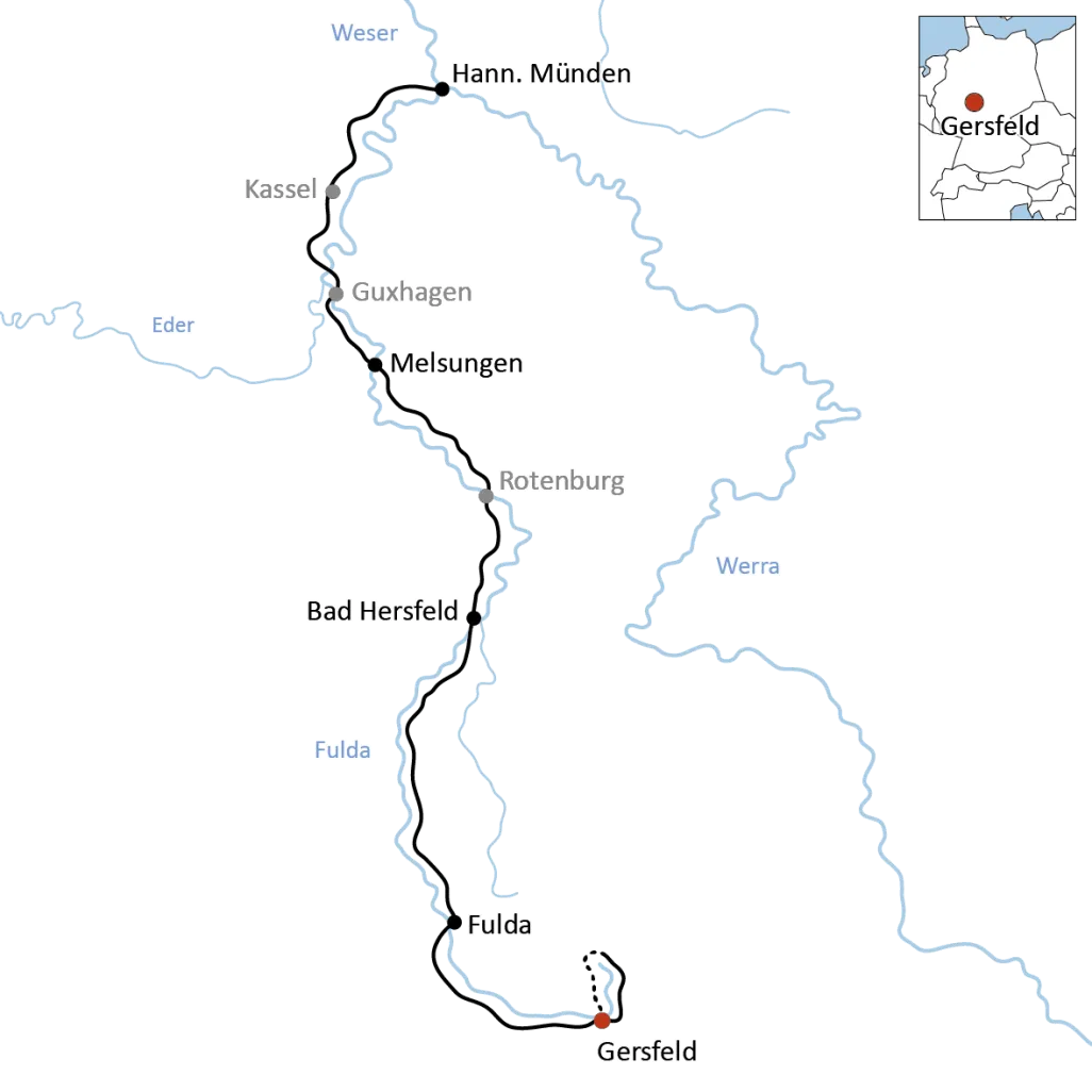 Der Fulda-Radweg