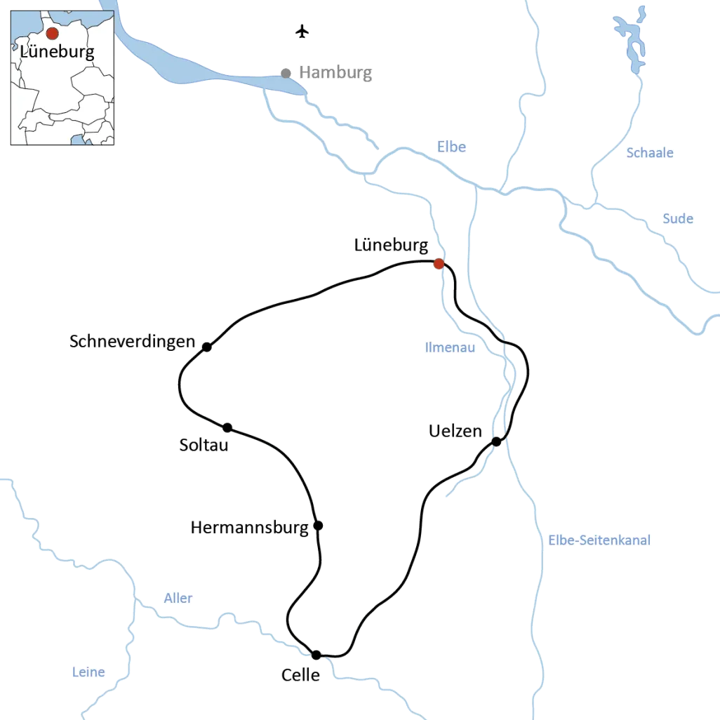 Radtour in der Lüneburger Heide