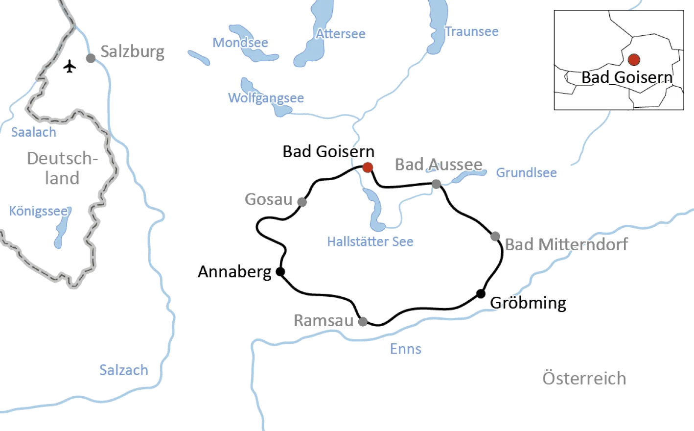 MTB-Tour rund um den Dachstein