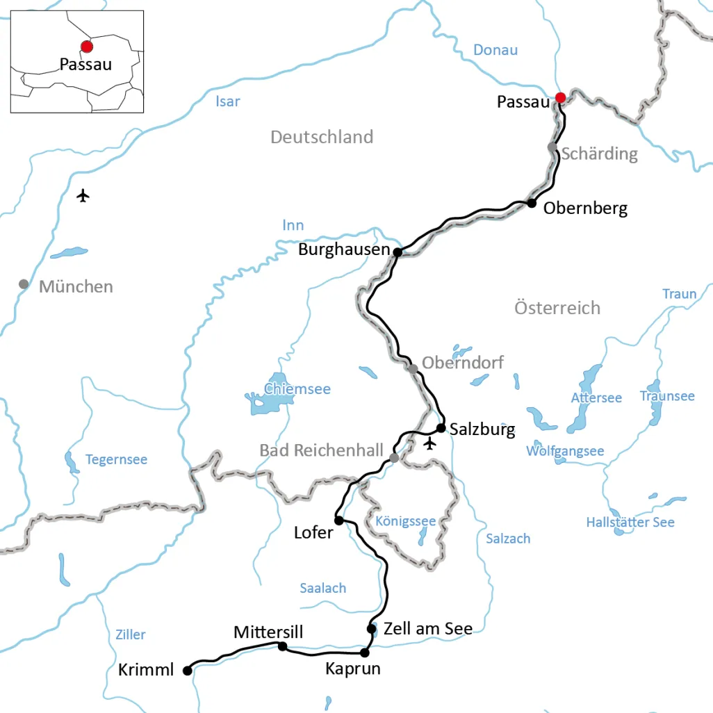 Die Große Tauern-Radreise