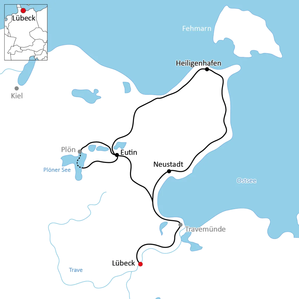 Radtour durch die Holsteinische Schweiz