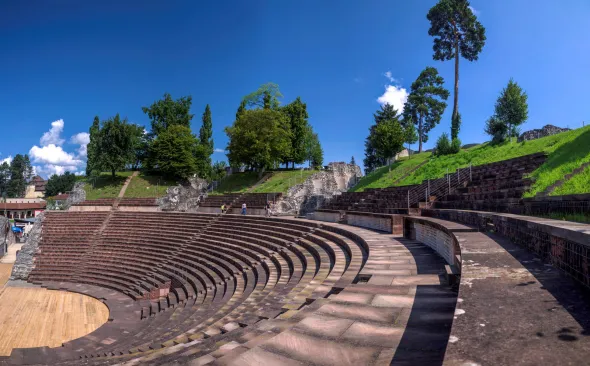 Das Amphitheater von Augusta Raurica