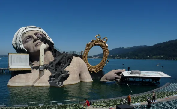 Die Seebühne der Bregenzer Festspiele