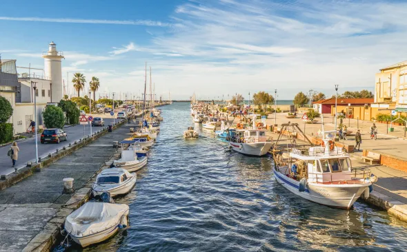 Hafen in Viareggio