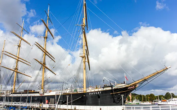 Die Passat in Travemünde