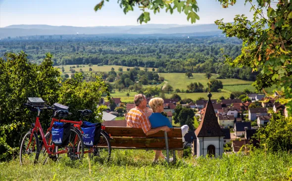 Die Rheinebene bei Istein
