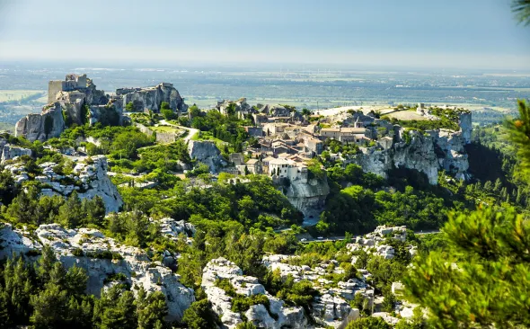 Felsenstadt Les Baux de Provence