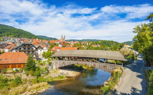 Historische Holzbrücke, Forbach