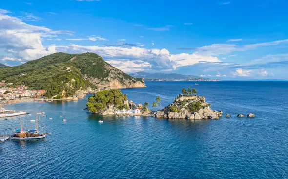 Aussicht auf Parga