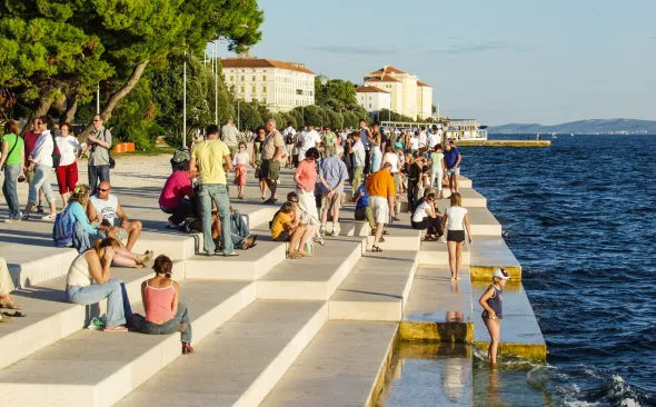 Uferpromenade in Zadar