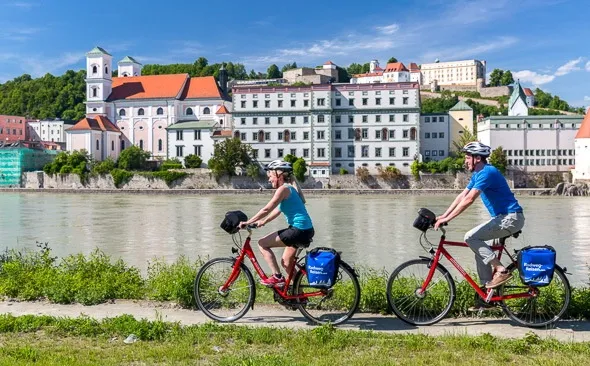 Radfahrer Passau