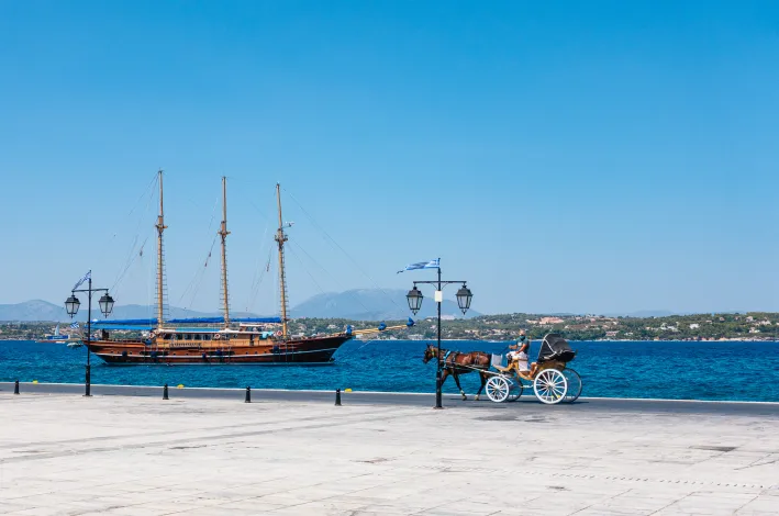 Griechenland, Meer, Schiff