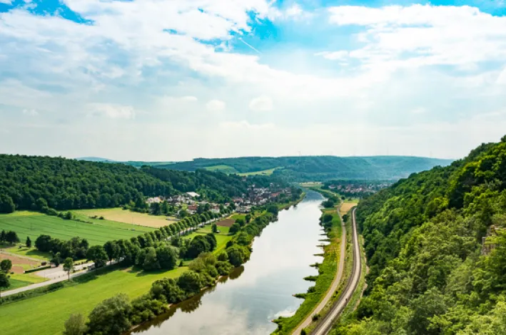 Radreisen an der Weser