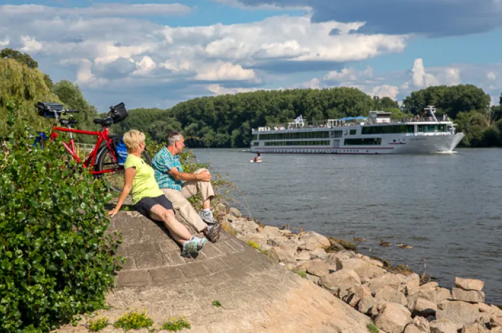 Schiff und Rad in Deutschland