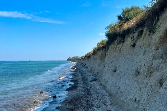 Steilküste vor Warnemünde