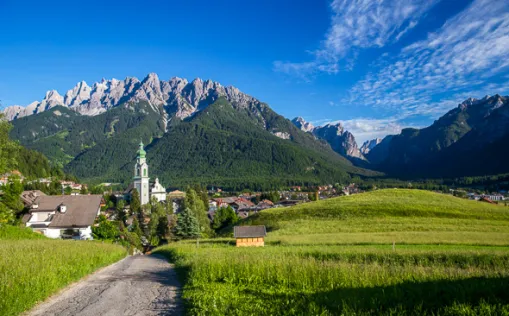 Drau-Radweg, Toblach
