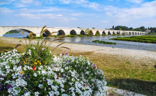Loire-Radweg, Brücke Beaugency