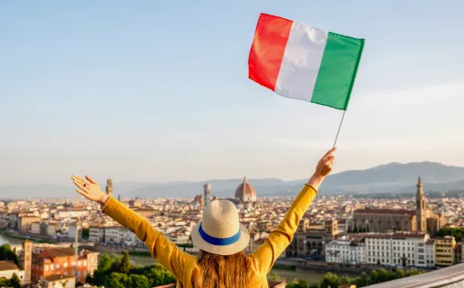 B2B Italienische Reiseunterlagen