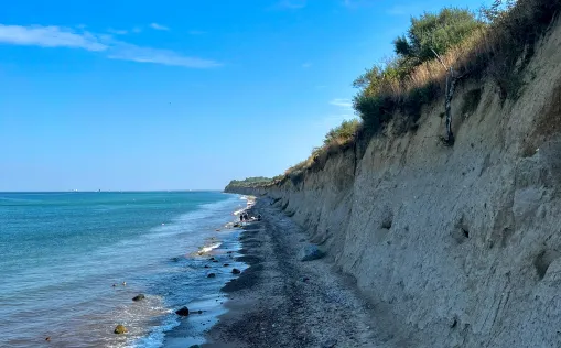 Steilküste vor Warnemünde
