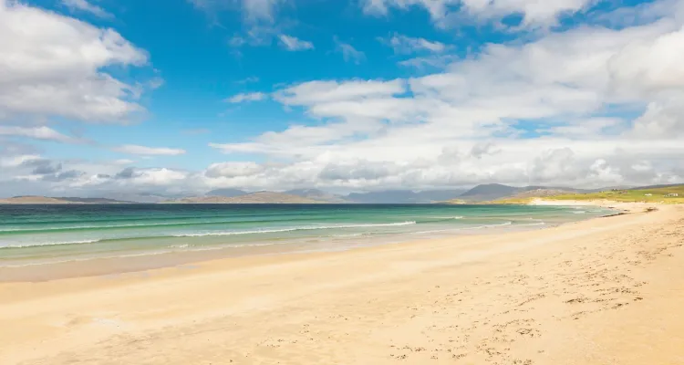 Strand auf der Insel Harris