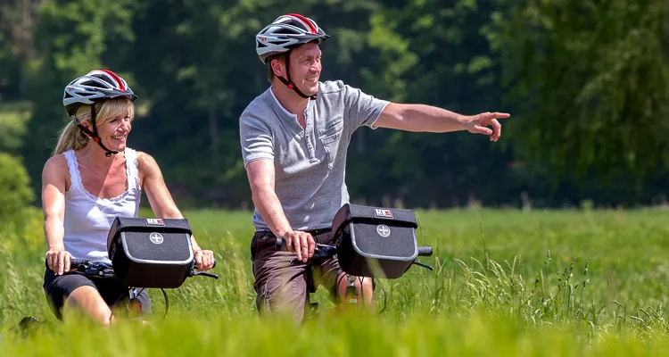 Unterwegs auf dem Altmühl-Radweg