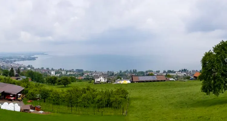 Blick vom Pfänder auf den Bodensee