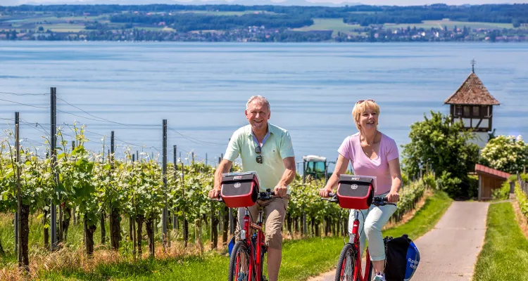 Radwandern im Bodensee-Hinterland