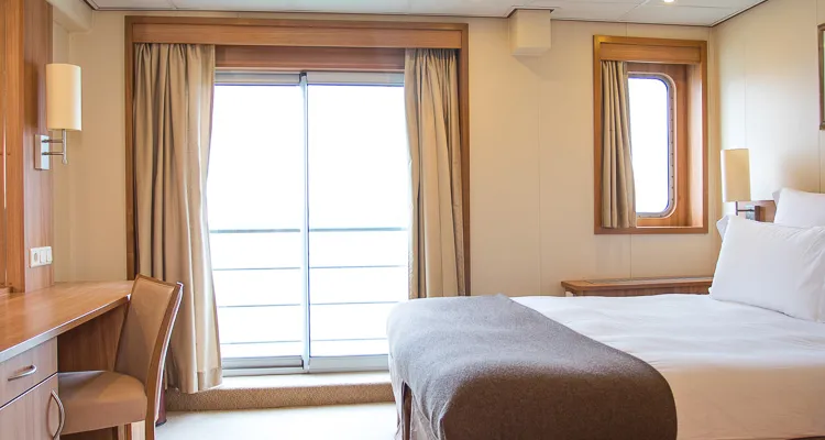 De Amsterdam, Suite auf dem Oberdeck