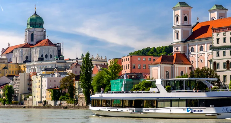 Donau-Radweg, Passau