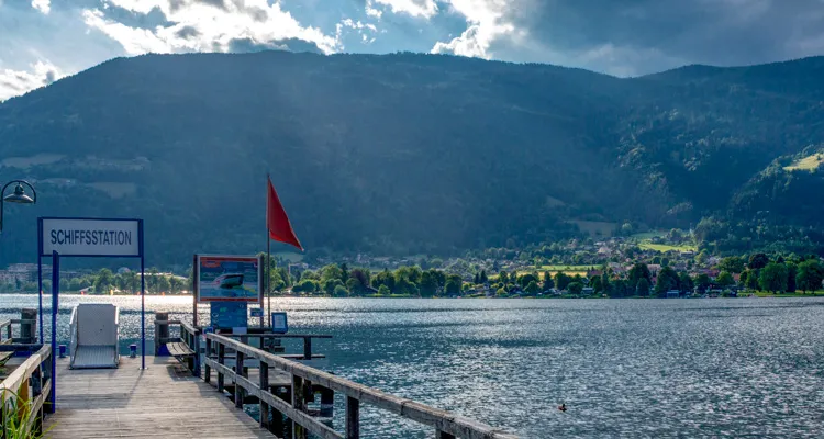 Drau-Radweg, Ossiacher See