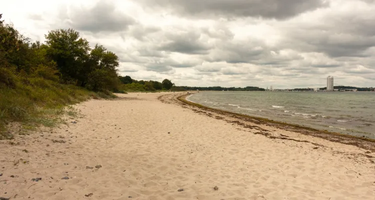 Blick auf Travemünde