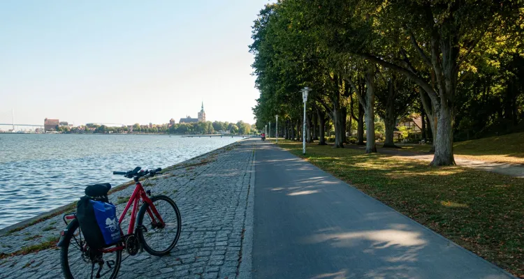 Ich sehe schon Stralsund!