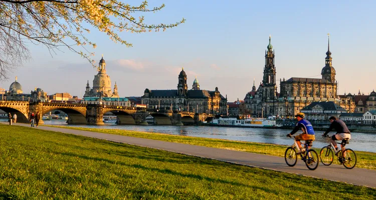 Elbe-Radweg, Dresden