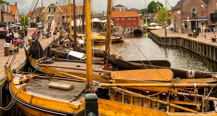 Der Hafen in Bunschoten-Spakenburg