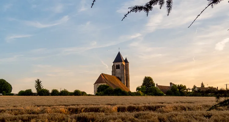 Kirche bei Hanches