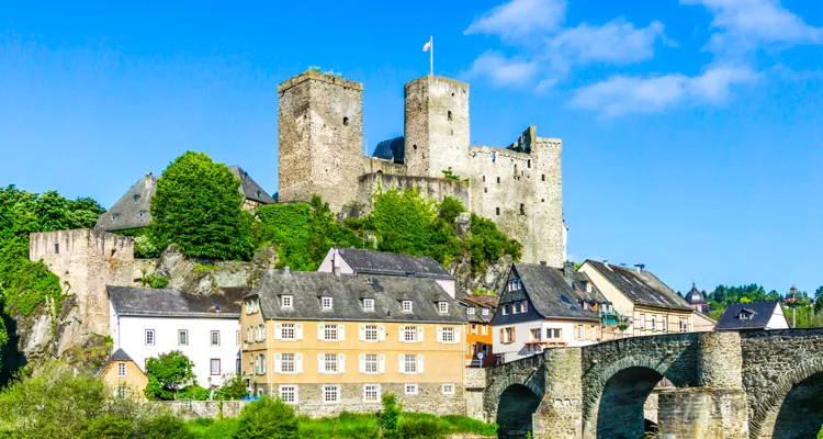 Lahn-Radweg, Burg Runkel