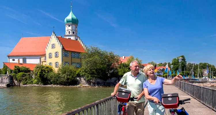 Leichte Bodensee-Radreisen