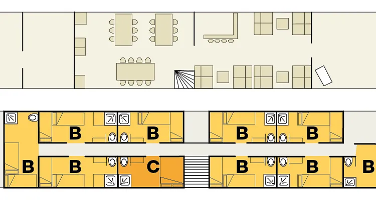 MS L'Estello, Deckplan