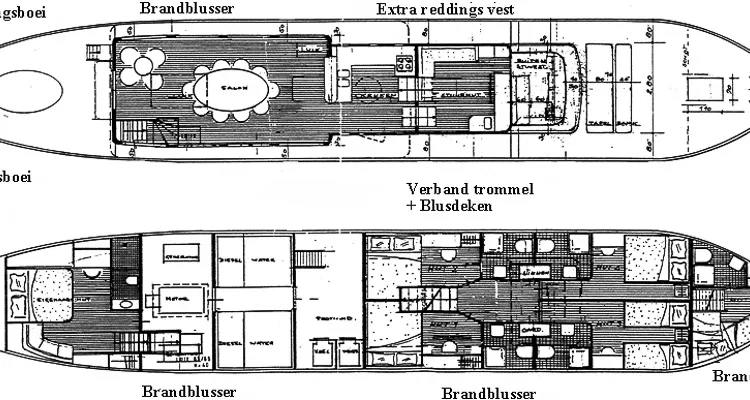 MS Miro-Kabinenplan