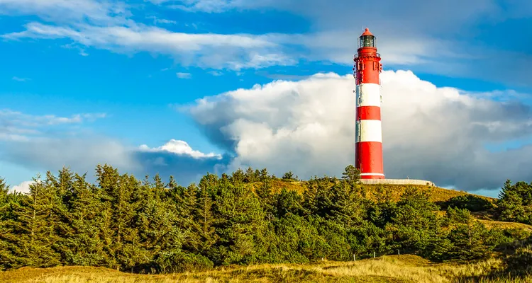 Nordsee-Radweg, Leuchtturm Amrum