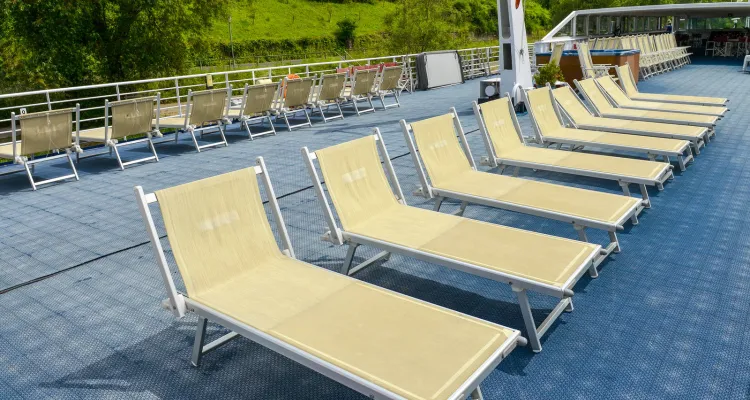 MS Normandie, Sonnendeck